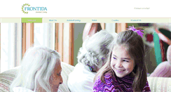 Desktop Screenshot of frontidacare.com