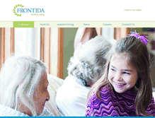 Tablet Screenshot of frontidacare.com